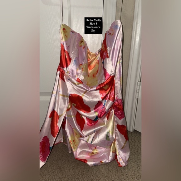 Hello Molly Floral Mini Dress - Picture 1 of 1